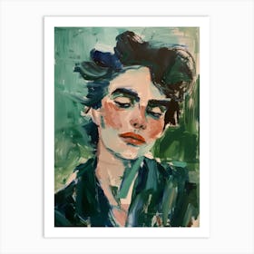 Portrait Of A Woman 229 Art Print