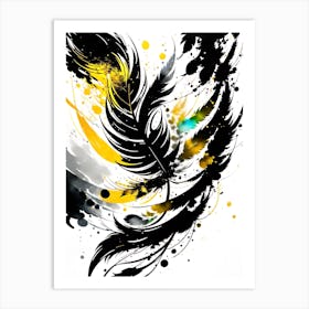 Feather Painting 1 Art Print