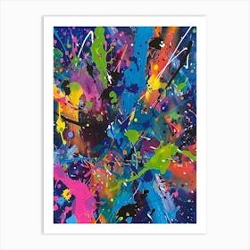 Splatters 1 Art Print