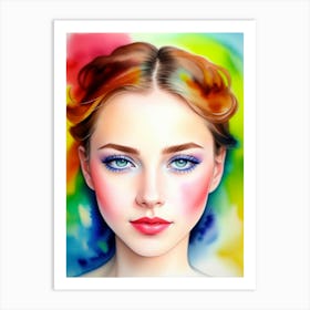 Watercolor Painting 1 Art Print