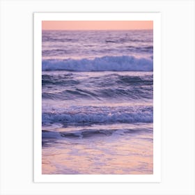 Sunset At The Beach 26 Art Print