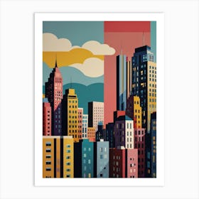 Cityscape 11 Art Print