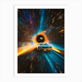 Back To The Future Art Print