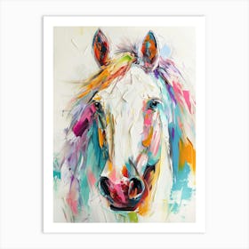 Horse Painting Art Print