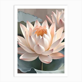 Lotus Flower 51 Art Print