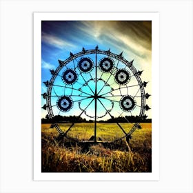 Ferris Wheel Art Print