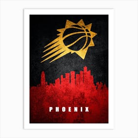 Phoenix Suns Art Print