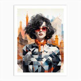 Barcelona`s Muse Art Print