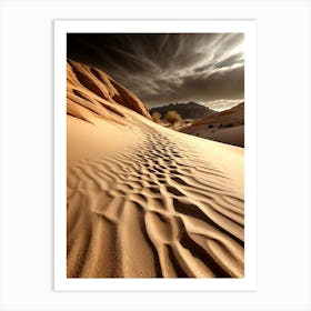 Desert Landscape 1 Art Print