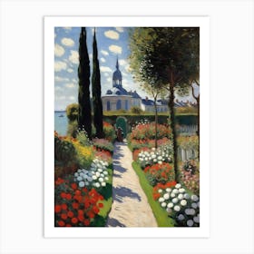 Garden Of Claude Monet Art Print
