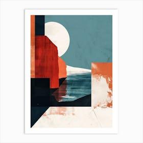 Abstract Love Art Print