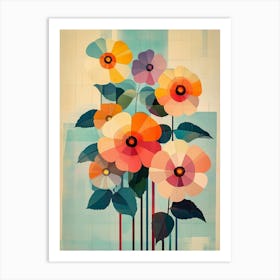 Flowers In A Vase 45 Art Print