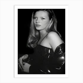 Kate Moss At Lincoln Center Art Print