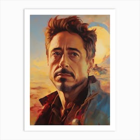 Robert Downey Jr (4) Art Print