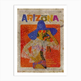 Vintage Travel Poster ― Amazing Arizona Art Print