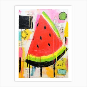 Watermelon Delight Art Print