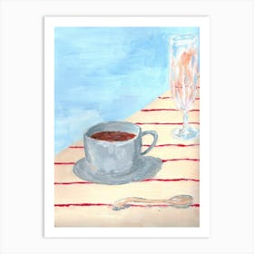 Coffe And Oj Art Print