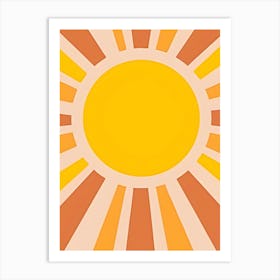 Sun Rays 2 Art Print