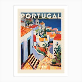 Lagos Portugal 1 Fauvist Painting  Travel Poster Art Print