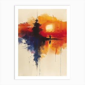 Sunset 15 Art Print