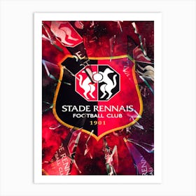 Stade Rennais Fc Art Print