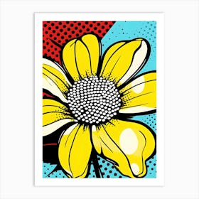 Pop Flower 2 Art Print