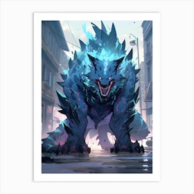 Pokemon Monster Art Print