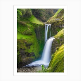 Fairy Glen Waterfall, United Kingdom Majestic, Beautiful & Classic (2) Art Print