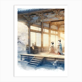 Asian Painting Art Print