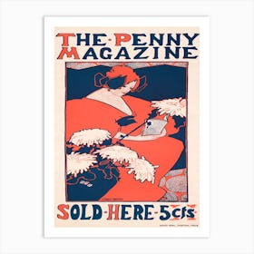 The Penny Magazine (1896), Ethel Reed Art Print