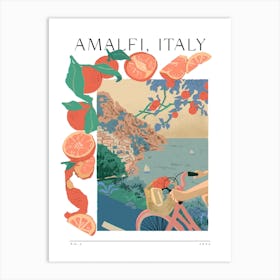 Amalfi Coast Italy Art Print