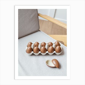 Egg Tray 1 Art Print