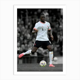 Ibrahima Konate Of Liverpool Art Print