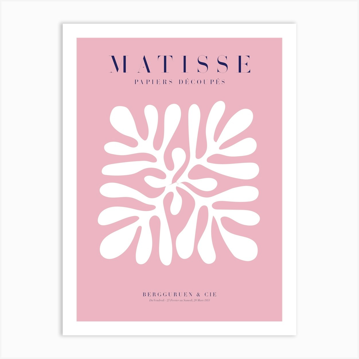 Plante | Matisse Triptych 177 Left | Pop Art World 2025 Art Print by POP ART WORLD