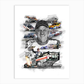 John Force "Brute Force" 1 Art Print