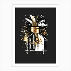 House Of Fire Art Print