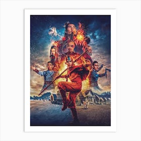 avatar the last air bender Art Print