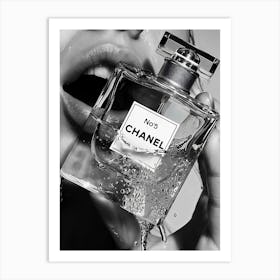 No Chanel Art Print