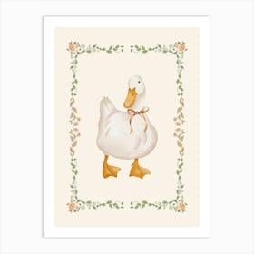 Vintage Duck Art Print