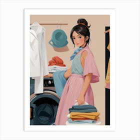 Laundry Room 12 Art Print