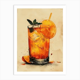 Iced Tea 32 Art Print