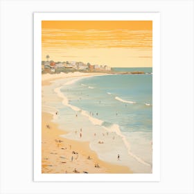 Bondi Beach Golden Tones 2 Art Print