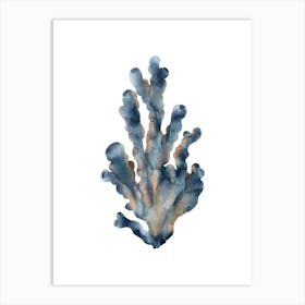 Watercolor Seaweed 2 Art Print