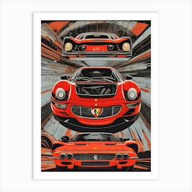 Ferrari Art Print