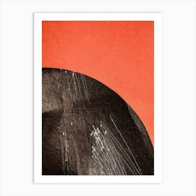 Black Moon-Abstract Art Print