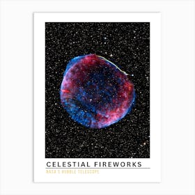 Celestial Fireworks Art Print