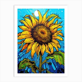 Sunflower 42 Art Print