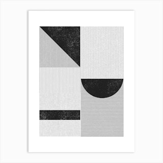 Nz Geometrics 11 Art Print