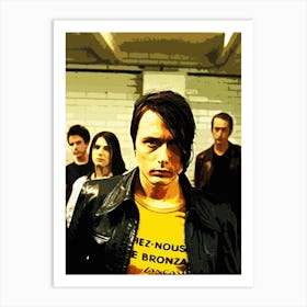 suede britpop band music 1 Art Print