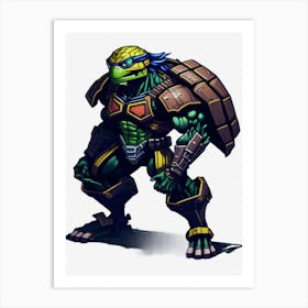 Teenage Mutant Ninja Turtles 8 Art Print